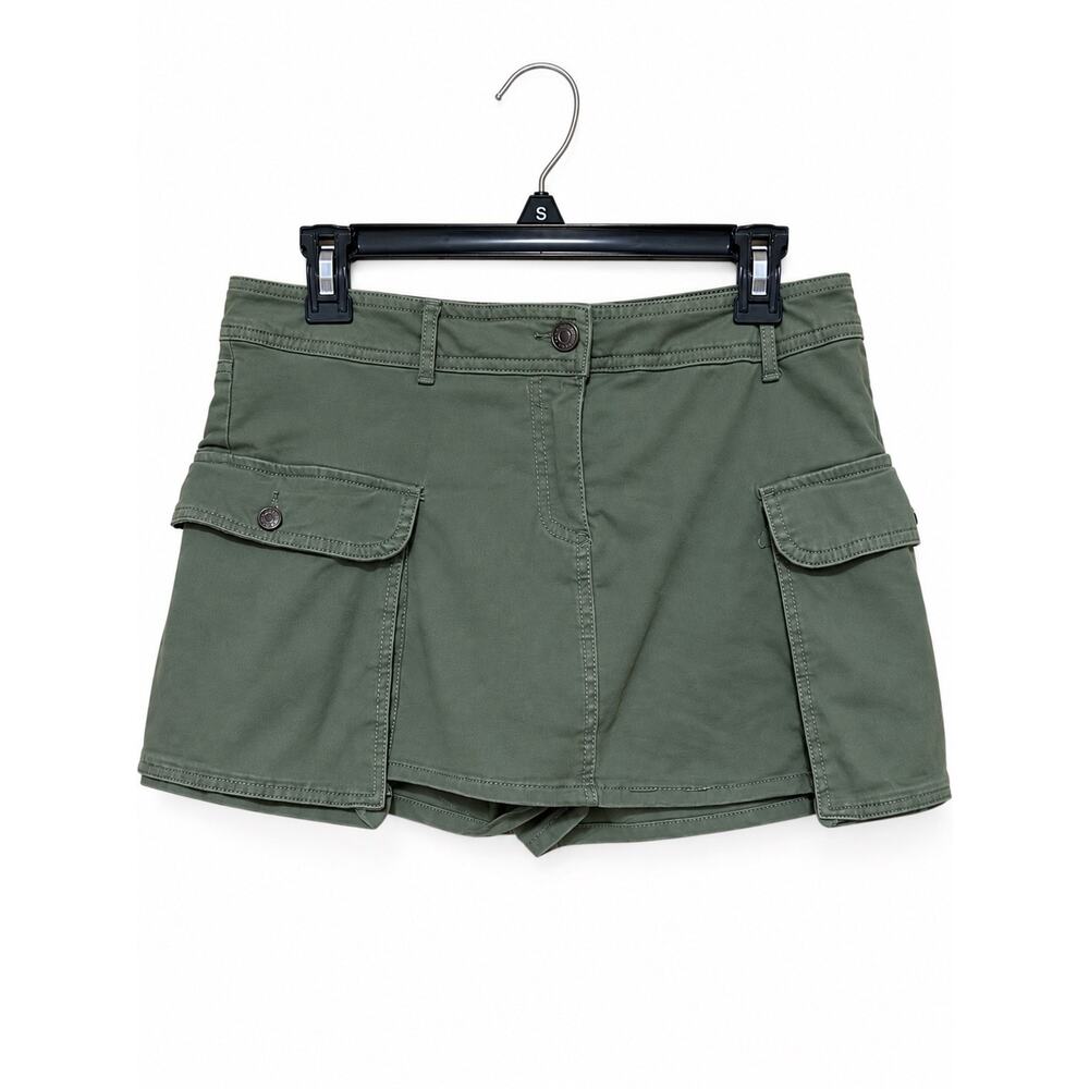 Refuge Black Cargo Skort Low Rise Mini Y2K Size S/P